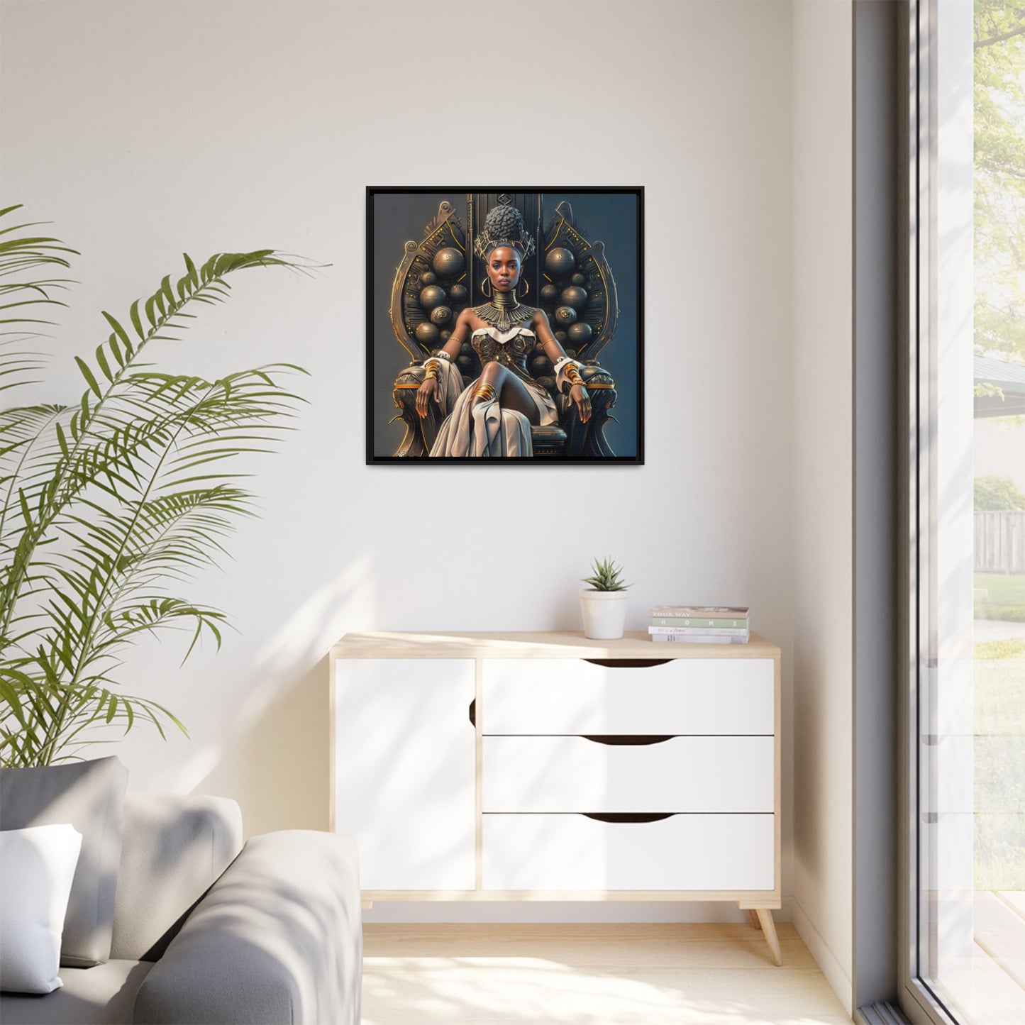 Proud to be Me - Matte Canvas, Black Frame