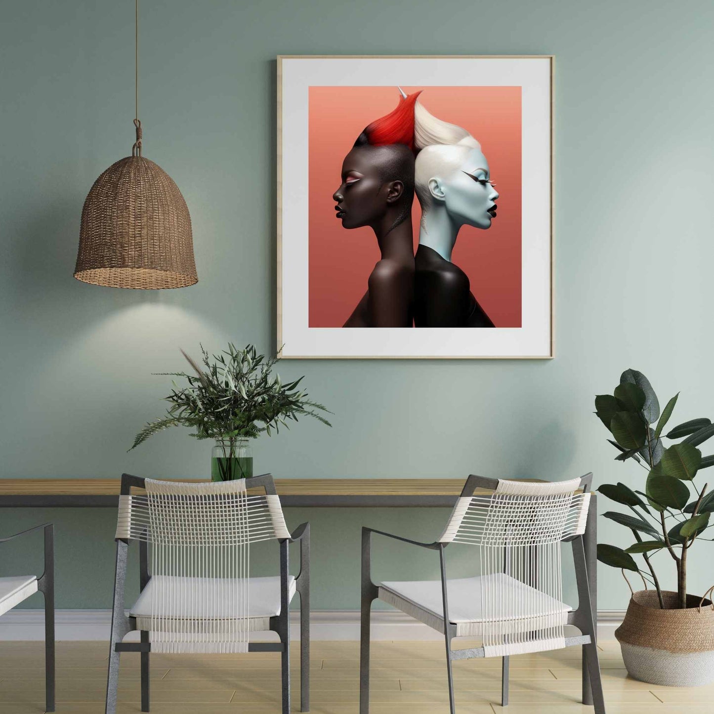 Ethereal Unity Feminine Energy 01 - Digital Download AI Art - Unique and Limited Edition - Owndigiart