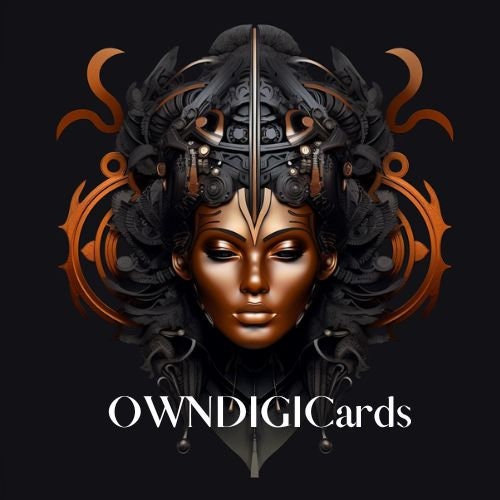 Digital Download Elf Art Birthday Card - Unique and Celebratory Greeting - PDF File -5x7 Printable - Greeting Cards - Owndigiart