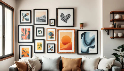 Creative Ways to Display Downloadable Wall Art & Prints