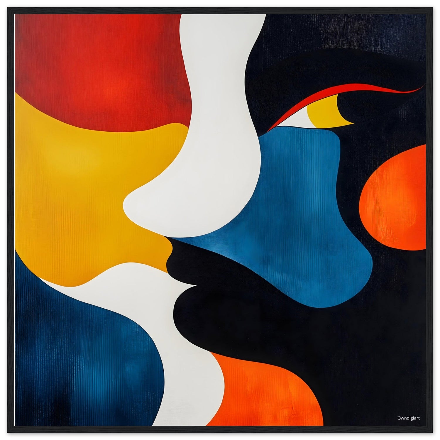 Wooden Framed Posters | AI Art Prints with Frames