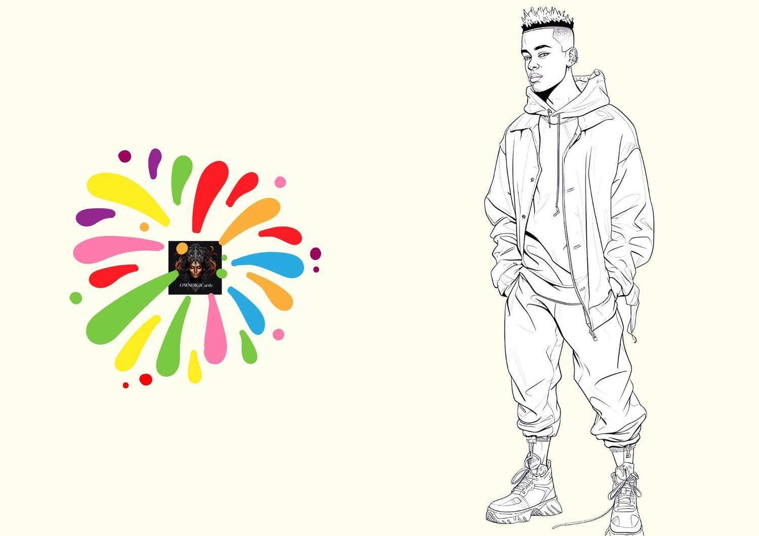 Color Me Greeting Cards | Interactive Printables