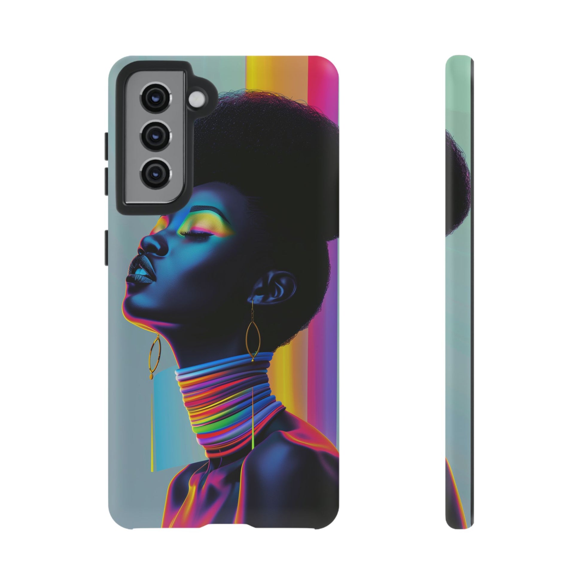 Neon Phone Case| Bold and Colorful Cover | iPhone | Samsung | Google | Tough Case - Owndigiart