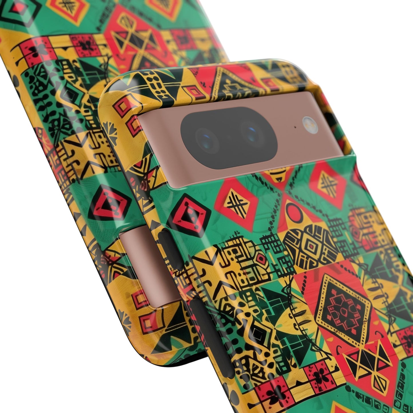 Red, Yellow and Green Afrocentric Phone Case | iPhone | Samsung | Google|  Tough Cases