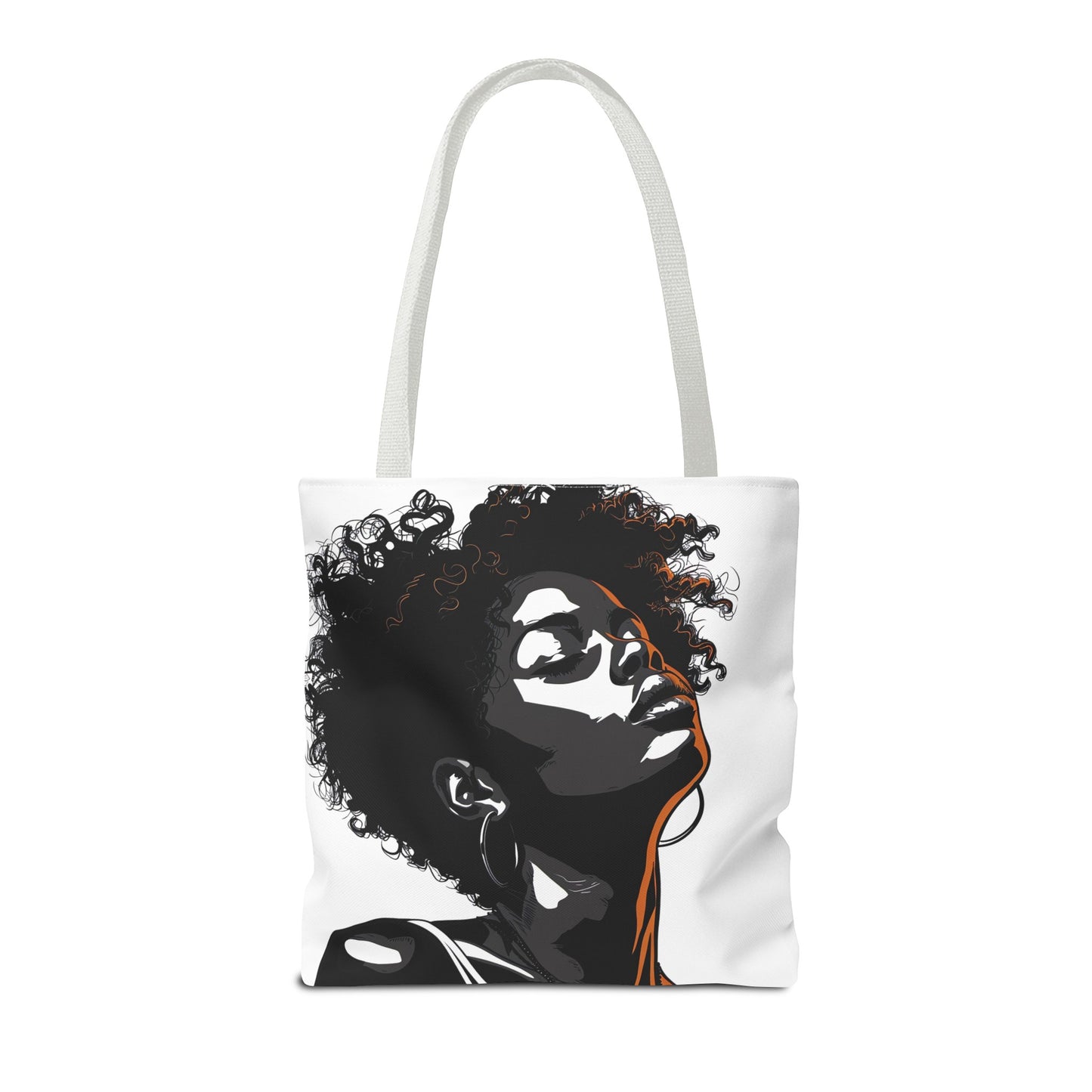 Stylish Retro Tote with Pop Art design (AOP) - Fashion Accessories - Perfect for Work, School, and Everyday Chic - Gift for Her