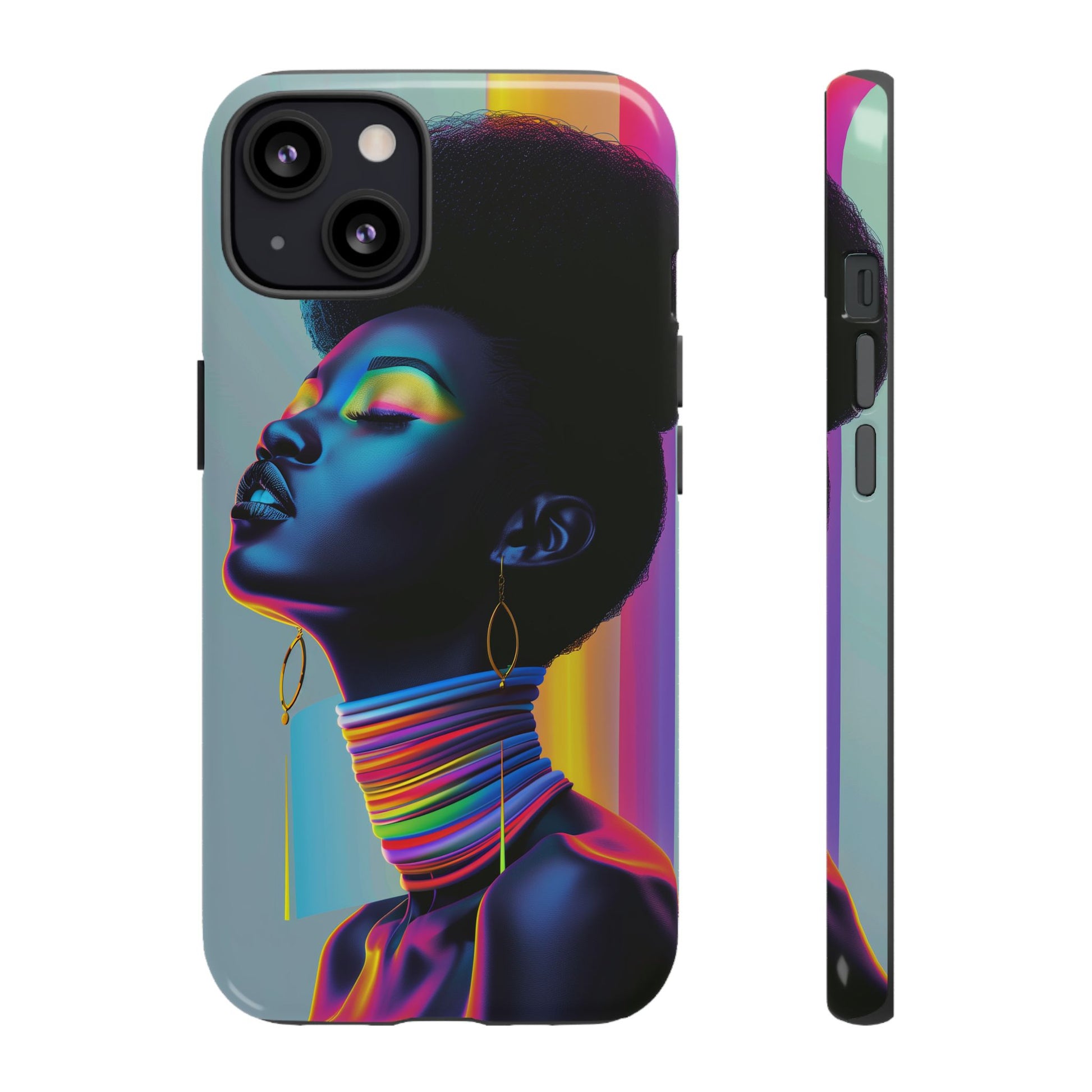 Neon Phone Case| Bold and Colorful Cover | iPhone | Samsung | Google | Tough Case - Owndigiart