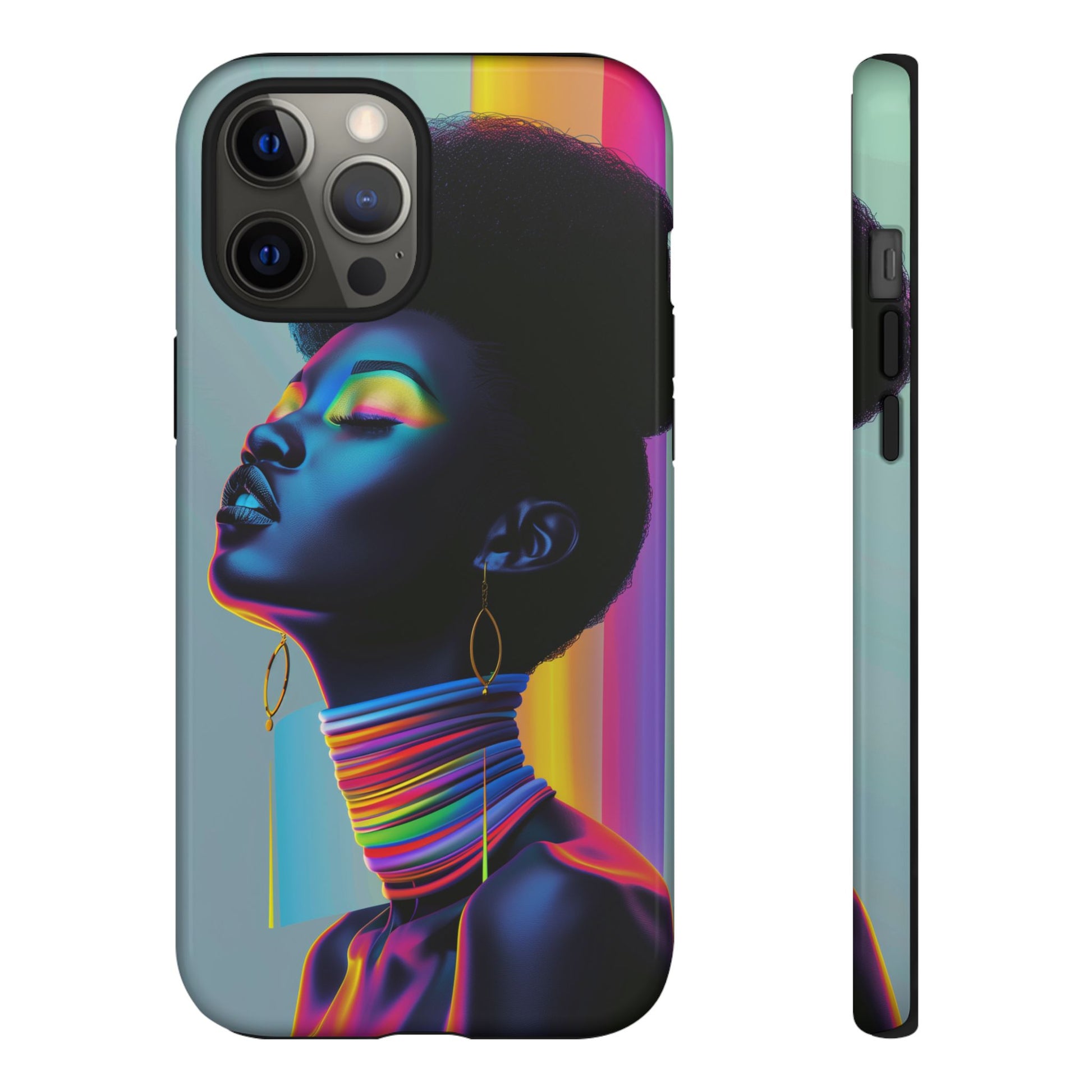 Neon Phone Case| Bold and Colorful Cover | iPhone | Samsung | Google | Tough Case - Owndigiart