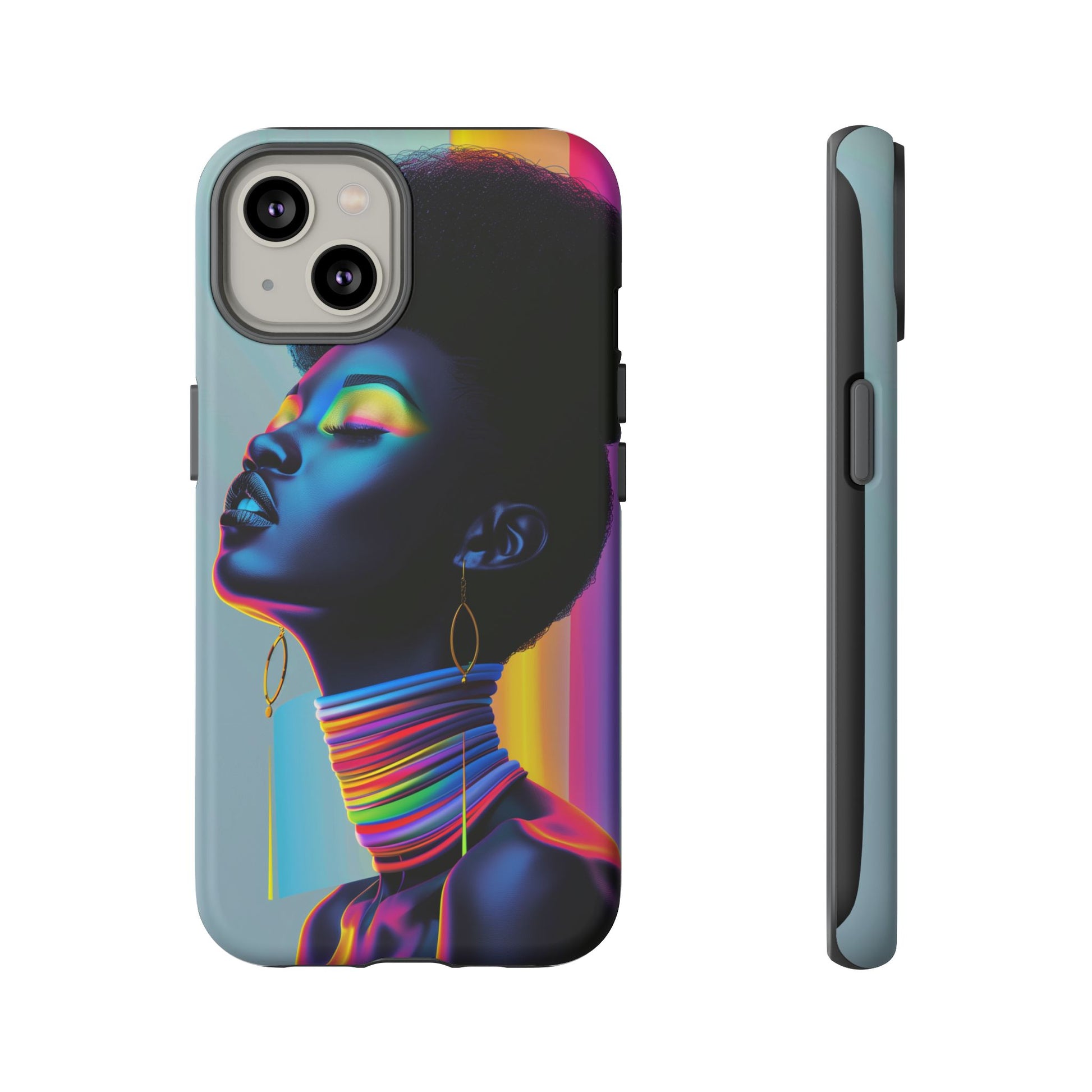 Neon Phone Case| Bold and Colorful Cover | iPhone | Samsung | Google | Tough Case - Owndigiart