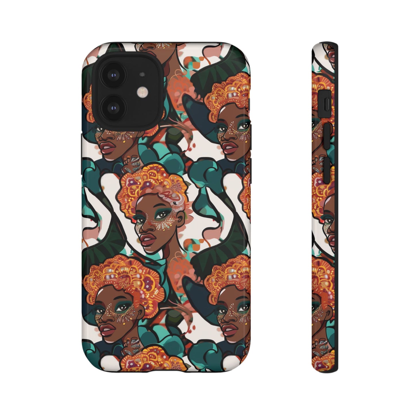 Afrocentric Print 02 Cover for Your Phone  | iPhone | Samsung | Google | Tough Cases