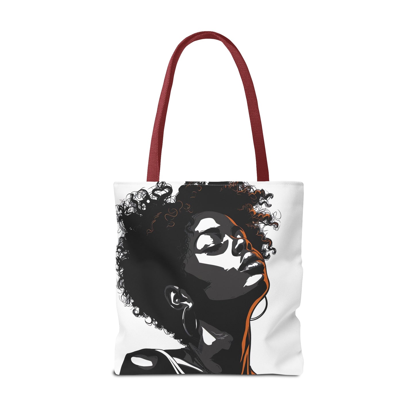 Stylish Retro Tote with Pop Art design (AOP) - Fashion Accessories - Perfect for Work, School, and Everyday Chic - Gift for Her