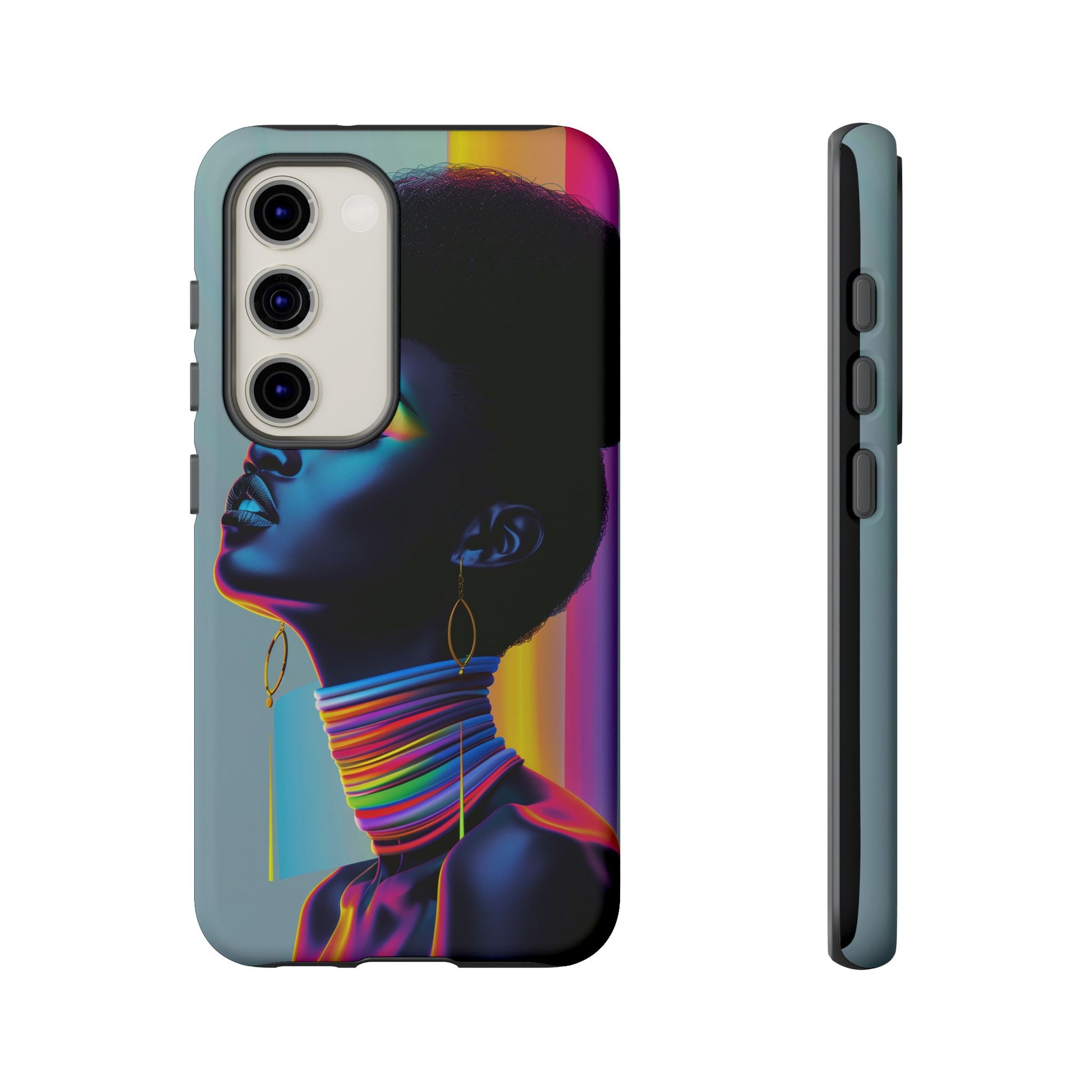 Neon Phone Case| Bold and Colorful Cover | iPhone | Samsung | Google | Tough Case - Owndigiart