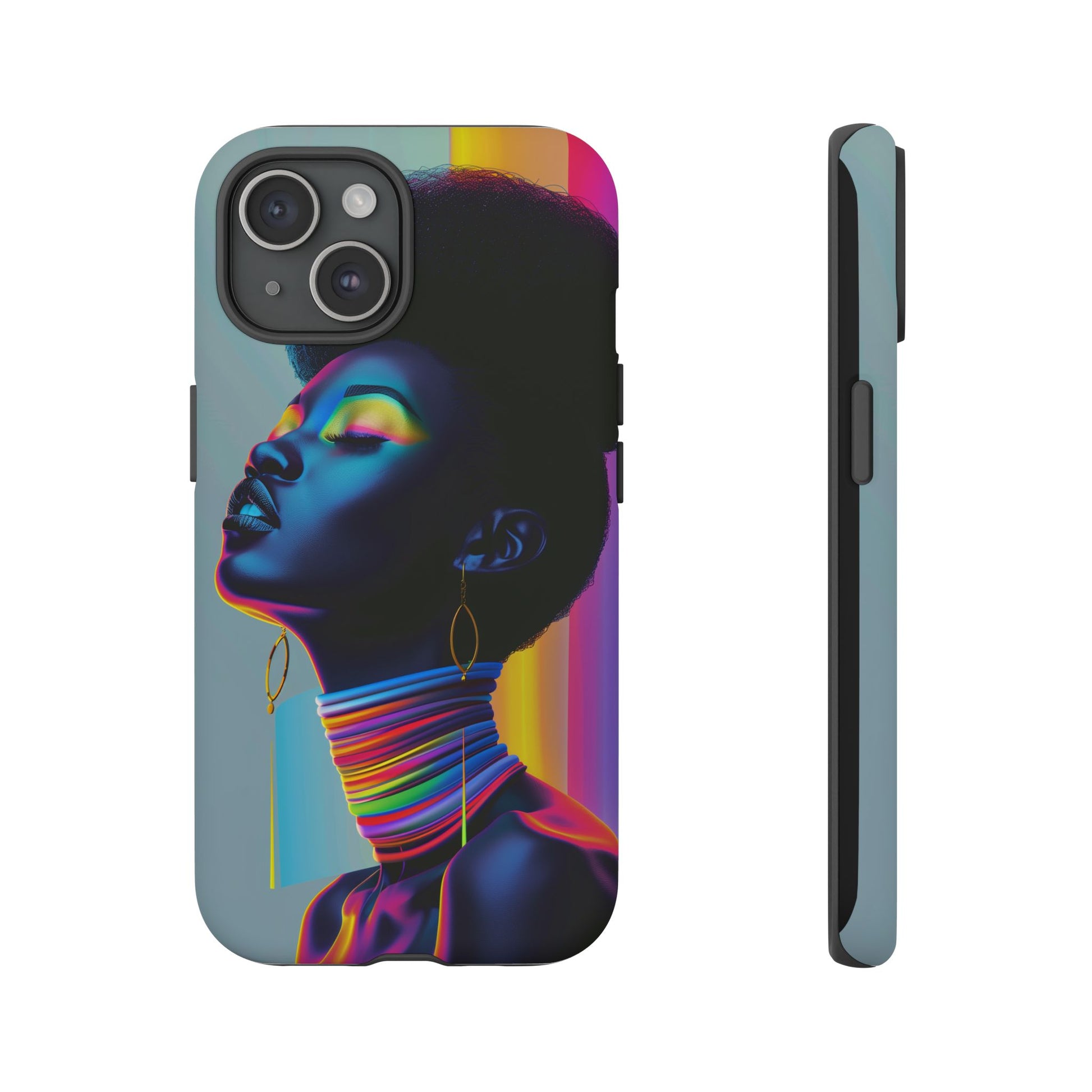 Neon Phone Case| Bold and Colorful Cover | iPhone | Samsung | Google | Tough Case - Owndigiart