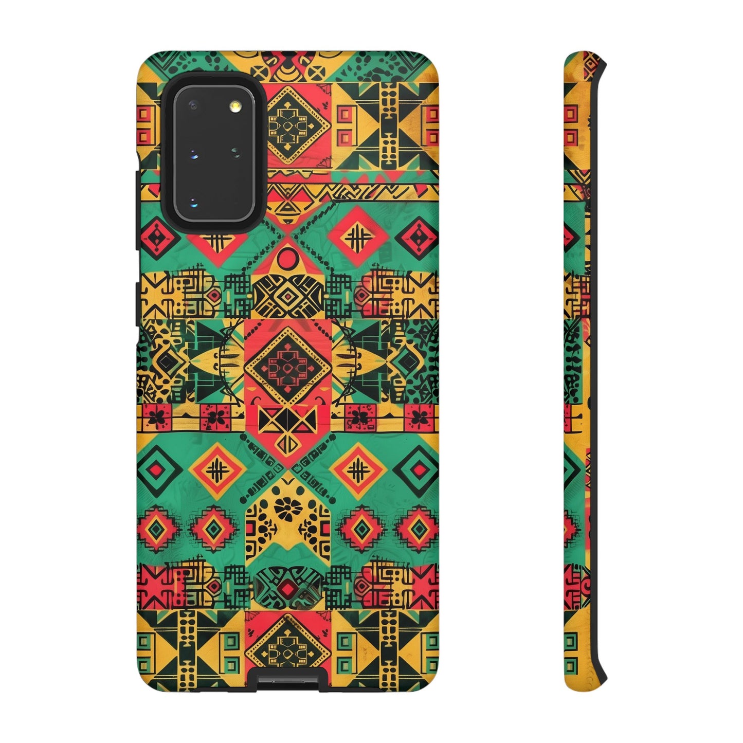 Red, Yellow and Green Afrocentric Phone Case | iPhone | Samsung | Google|  Tough Cases