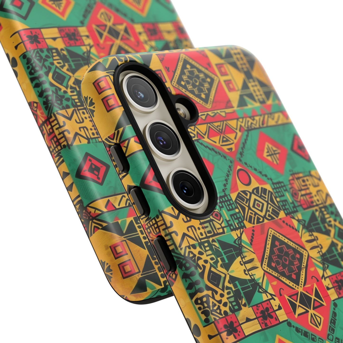 Red, Yellow and Green Afrocentric Phone Case | iPhone | Samsung | Google|  Tough Cases