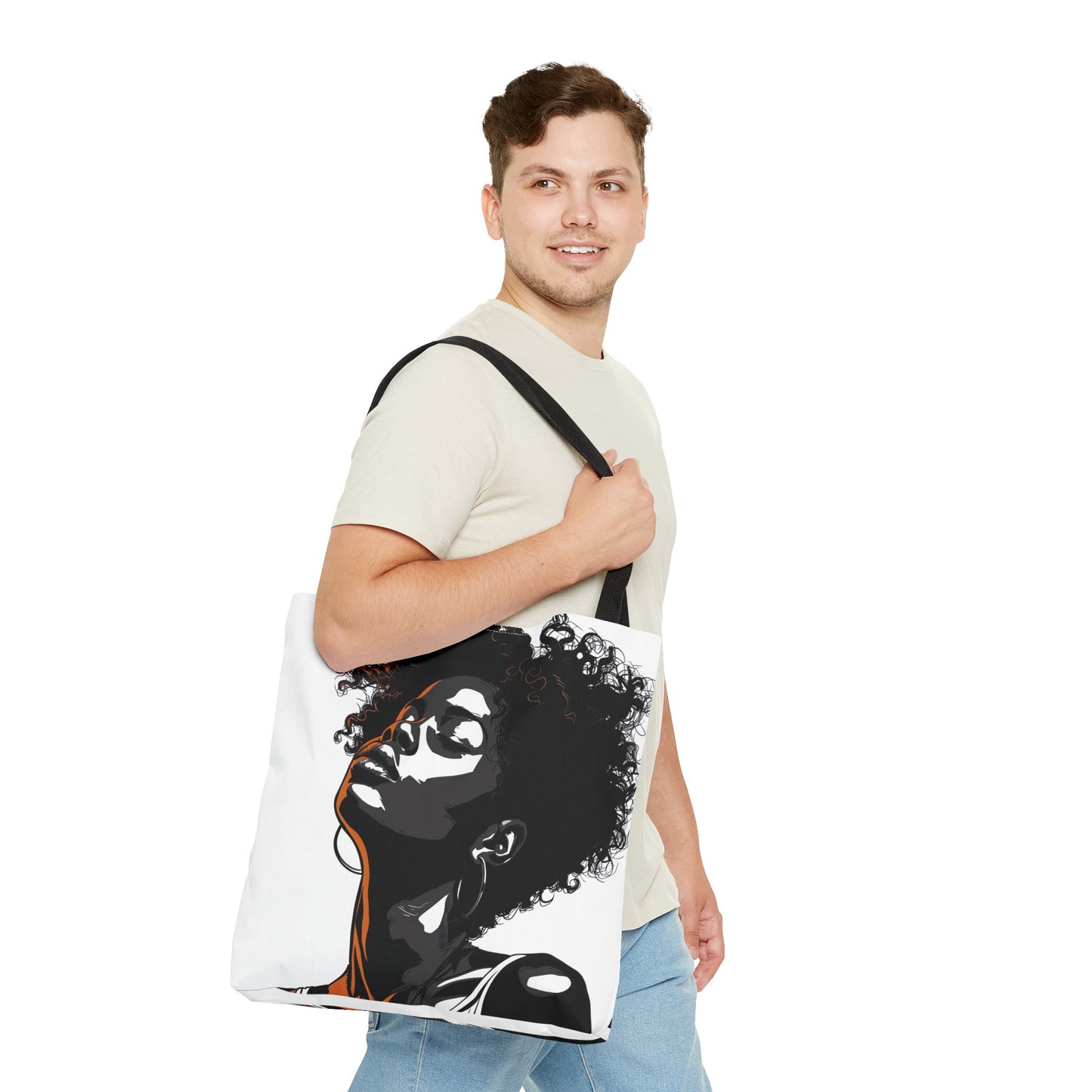 Stijlvolle Retro Tote met Pop Art design (AOP) - Modeaccessoires - Perfect voor werk, school en alledaagse chic - Cadeau voor haar