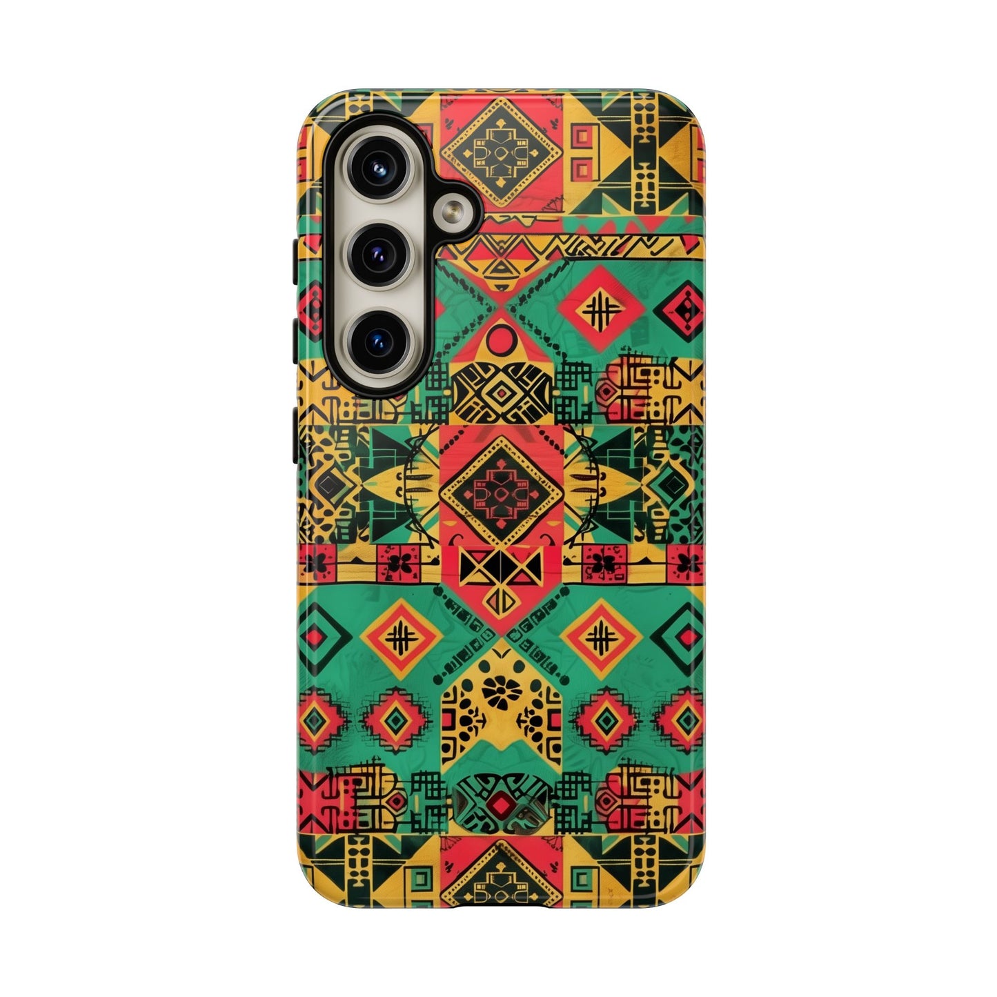 Red, Yellow and Green Afrocentric Phone Case | iPhone | Samsung | Google|  Tough Cases