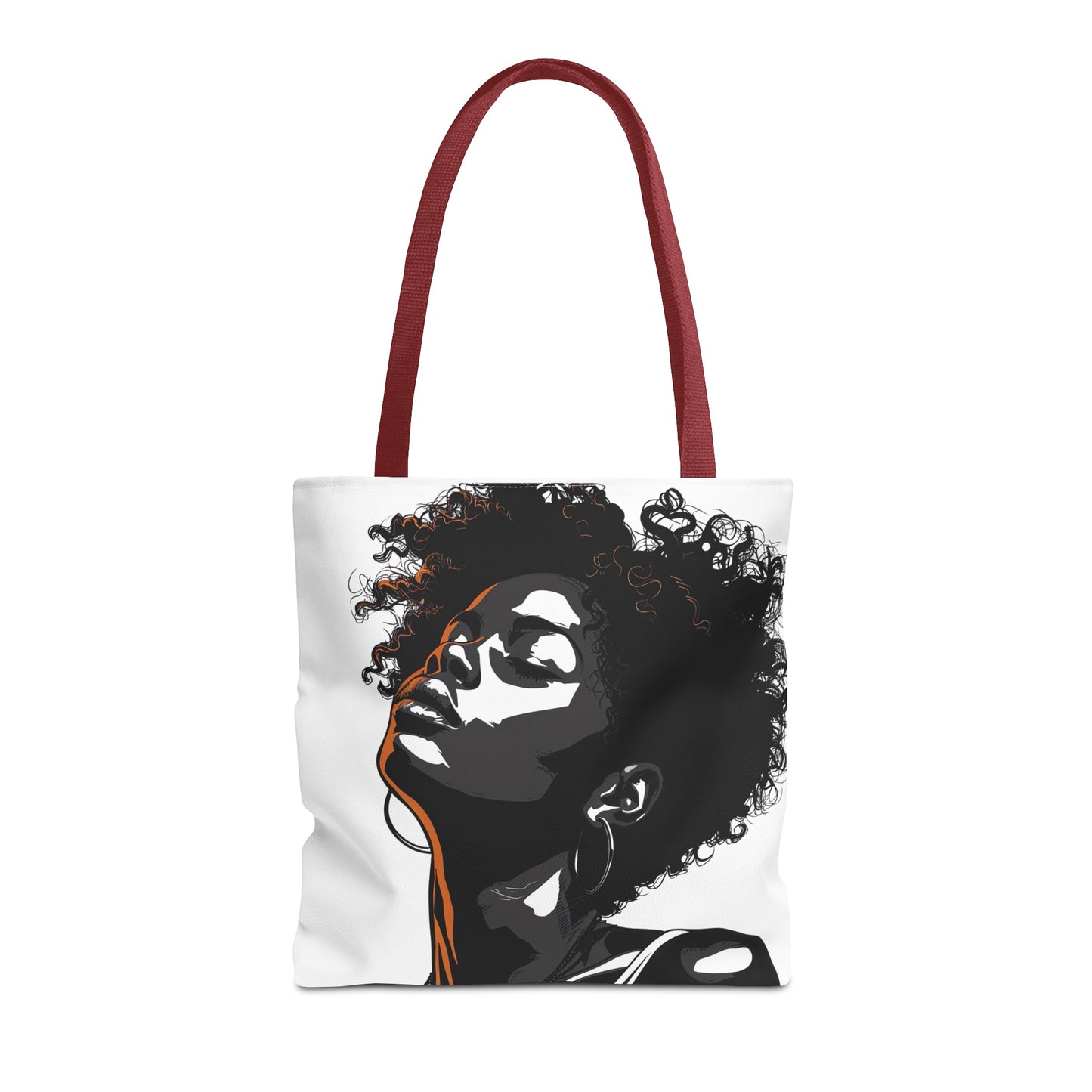 Stylish Retro Tote with Pop Art design (AOP) - Fashion Accessories - Perfect for Work, School, and Everyday Chic - Gift for Her