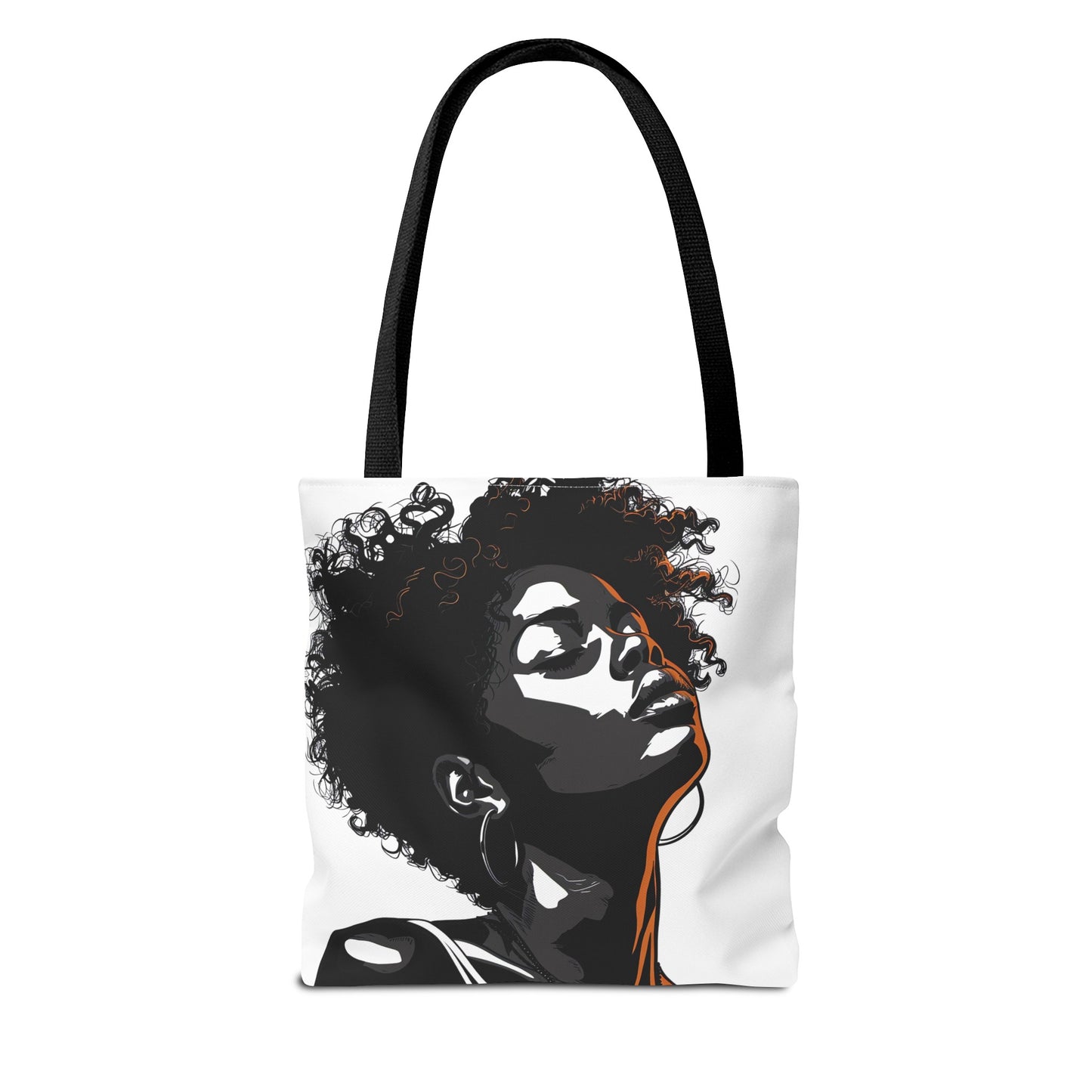 Stylish Retro Tote with Pop Art design (AOP) - Fashion Accessories - Perfect for Work, School, and Everyday Chic - Gift for Her