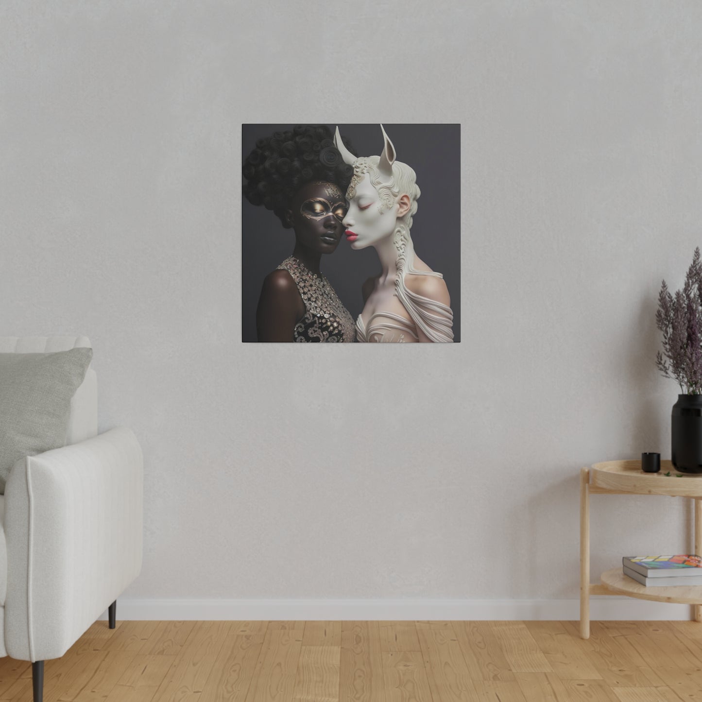 Mat canvas, uitgerekt, 0,75 inch