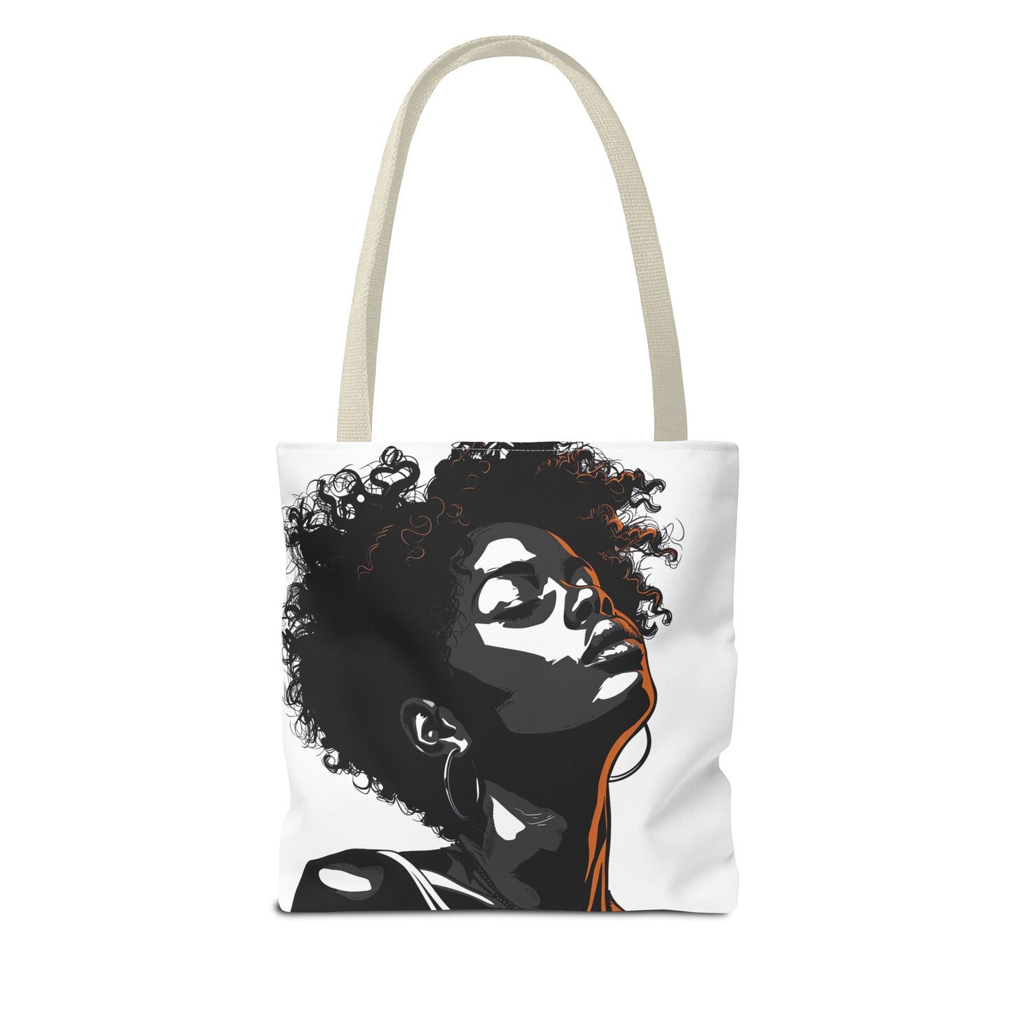 Stylish Retro Tote with Pop Art design (AOP) - Fashion Accessories - Perfect for Work, School, and Everyday Chic - Gift for Her