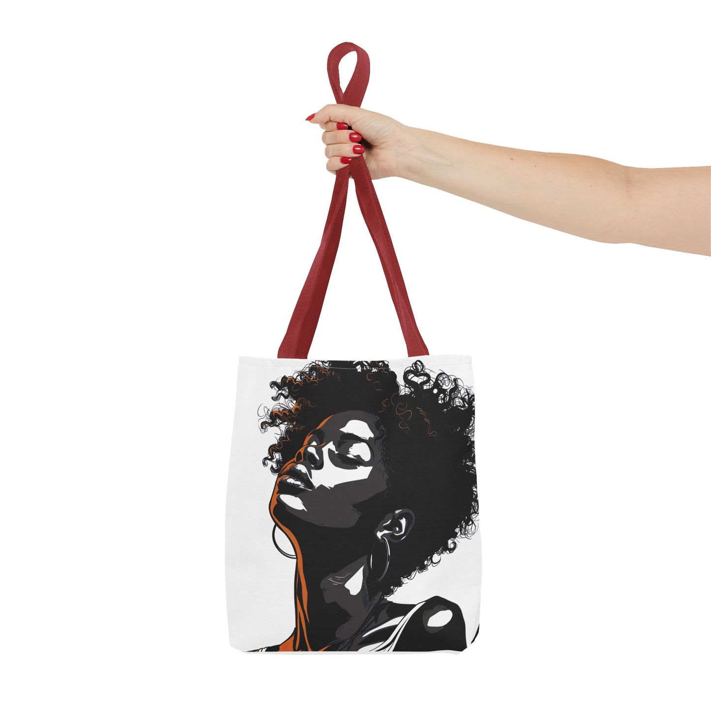 Stylish Retro Tote with Pop Art design (AOP) - Fashion Accessories - Perfect for Work, School, and Everyday Chic - Gift for Her