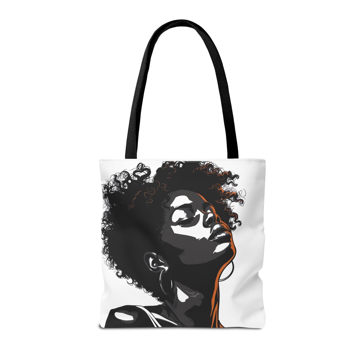 Stylish Retro Tote with Pop Art design (AOP) - Fashion Accessories - Perfect for Work, School, and Everyday Chic - Gift for Her