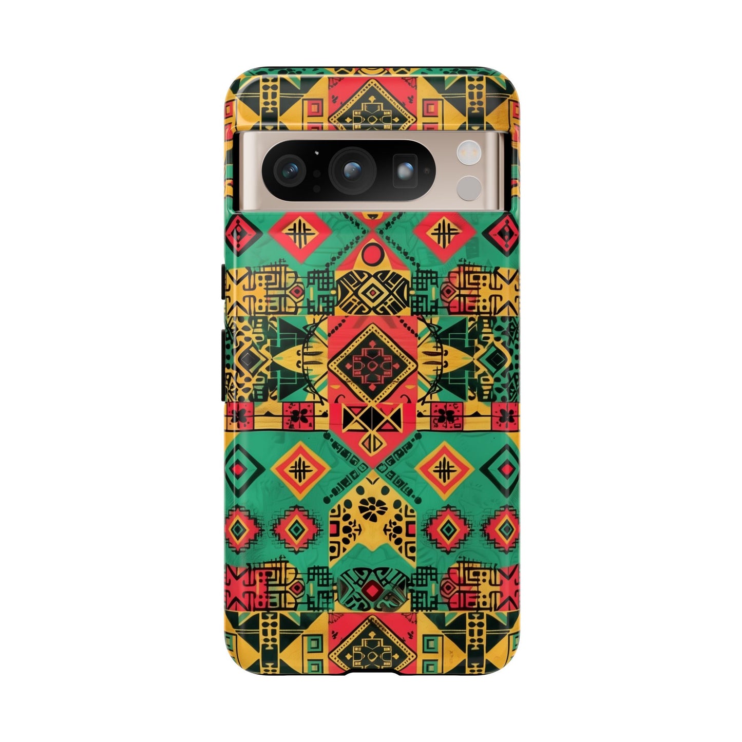 Red, Yellow and Green Afrocentric Phone Case | iPhone | Samsung | Google|  Tough Cases