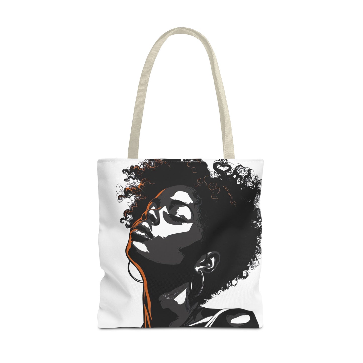 Stylish Retro Tote with Pop Art design (AOP) - Fashion Accessories - Perfect for Work, School, and Everyday Chic - Gift for Her