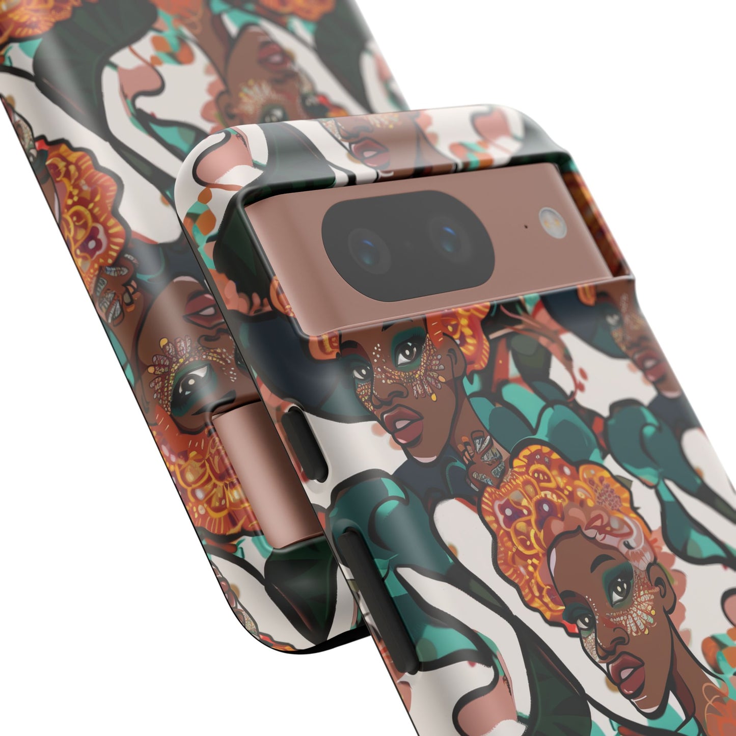 Afrocentric Print 02 Cover for Your Phone  | iPhone | Samsung | Google | Tough Cases