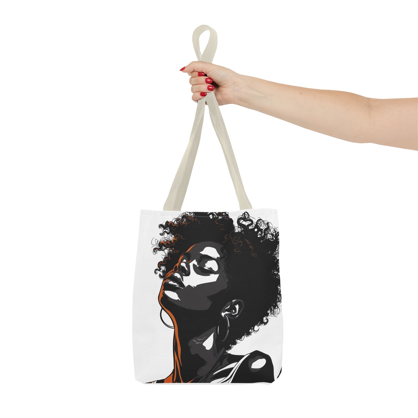 Stylish Retro Tote with Pop Art design (AOP) - Fashion Accessories - Perfect for Work, School, and Everyday Chic - Gift for Her