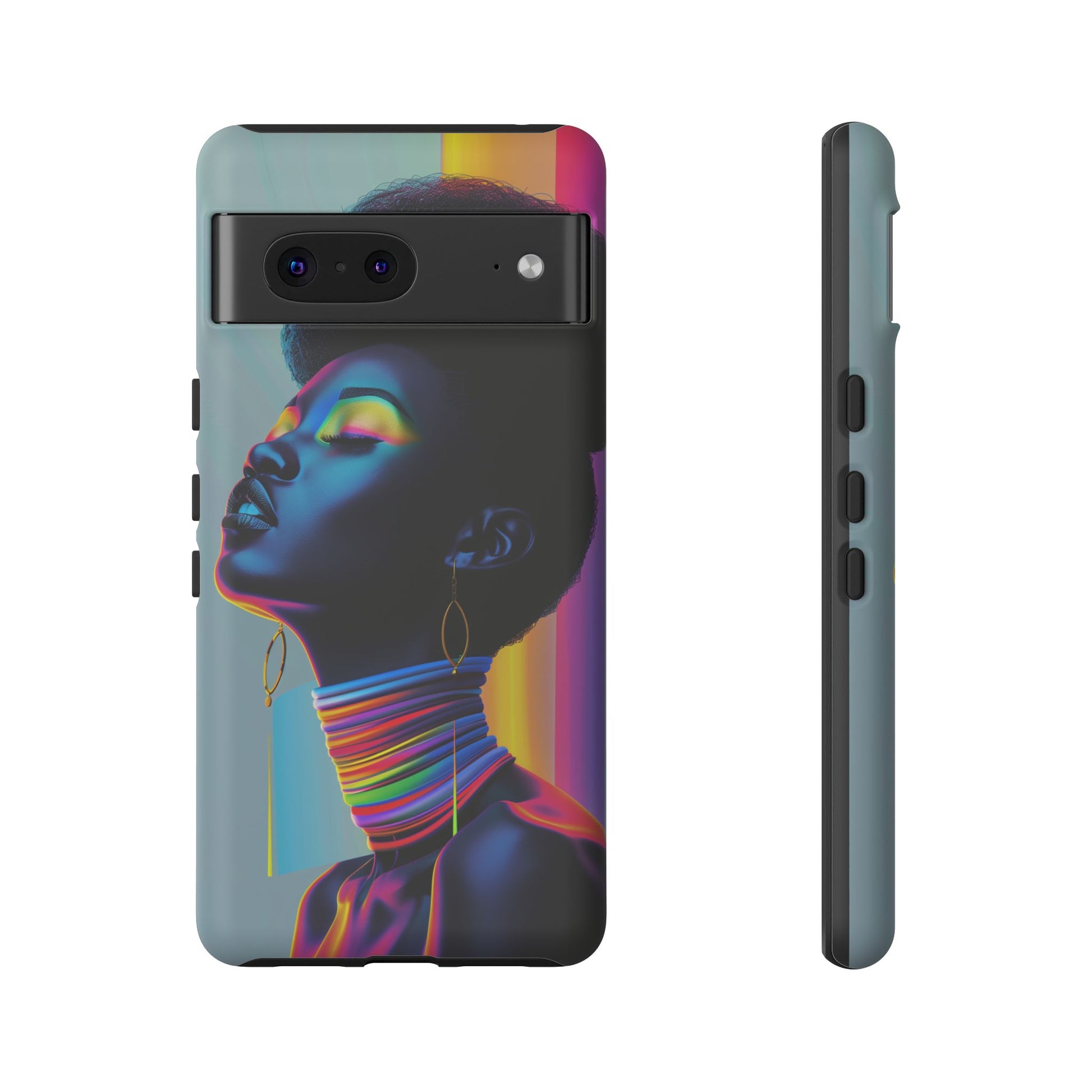 Neon Phone Case| Bold and Colorful Cover | iPhone | Samsung | Google | Tough Case - Owndigiart