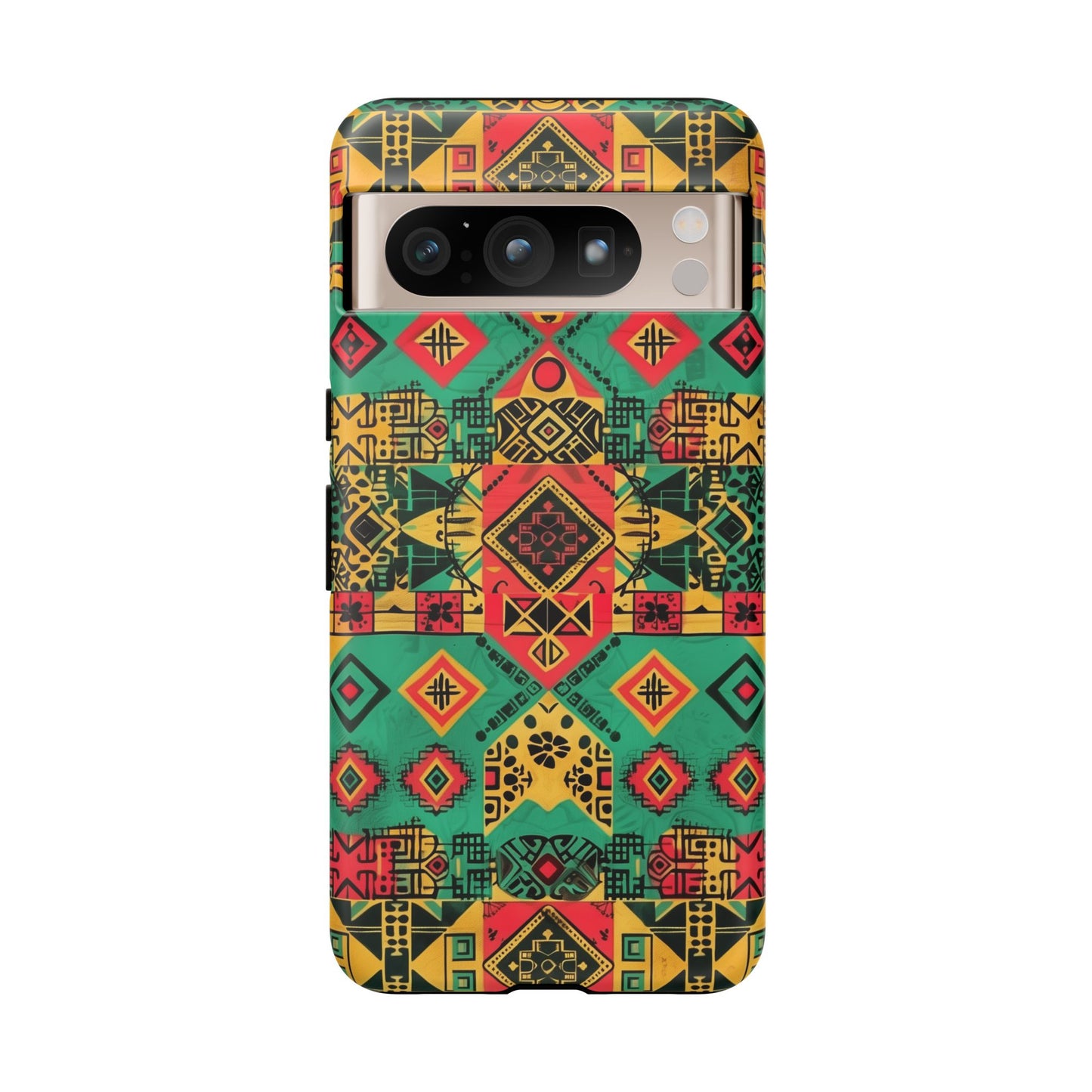 Red, Yellow and Green Afrocentric Phone Case | iPhone | Samsung | Google|  Tough Cases