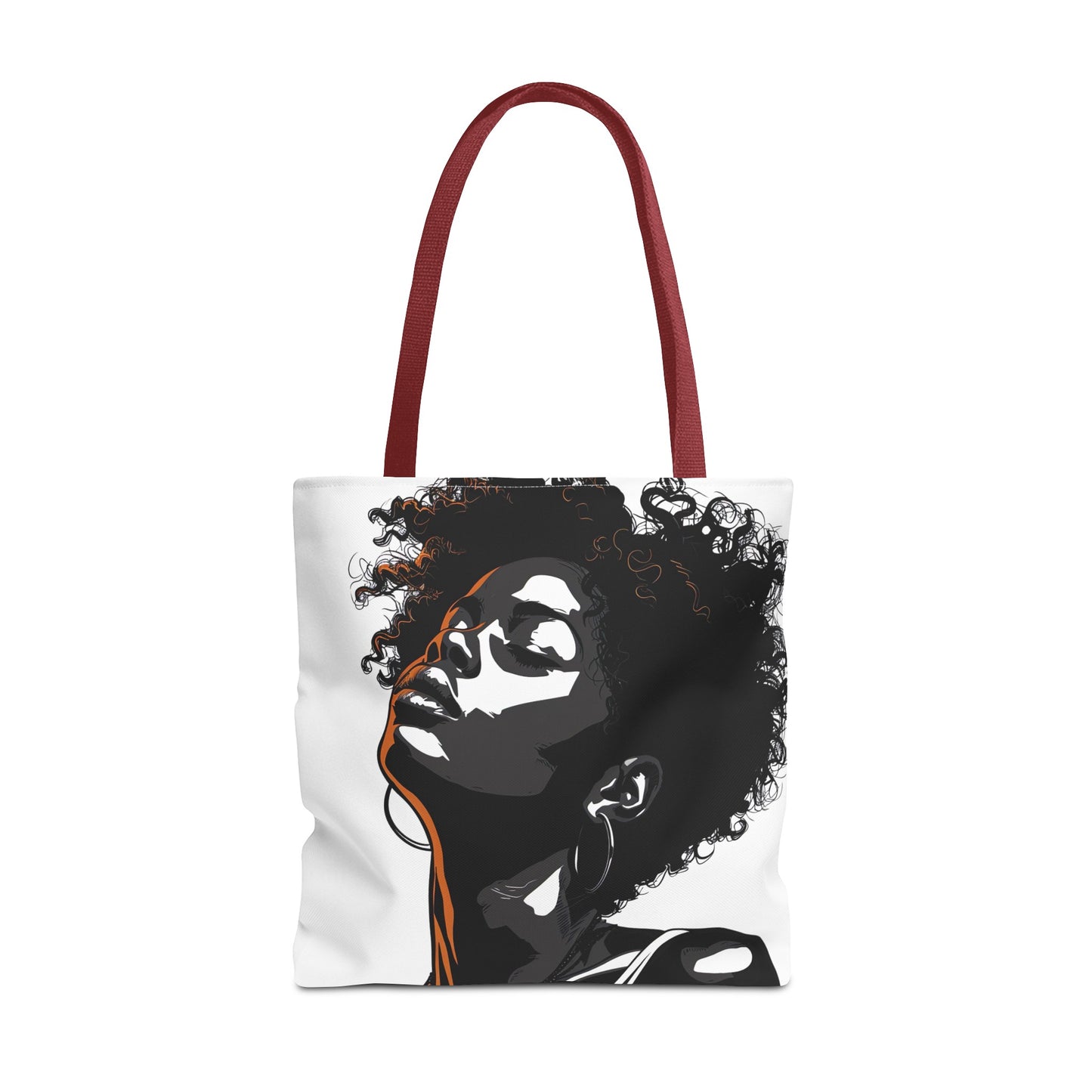 Stylish Retro Tote with Pop Art design (AOP) - Fashion Accessories - Perfect for Work, School, and Everyday Chic - Gift for Her