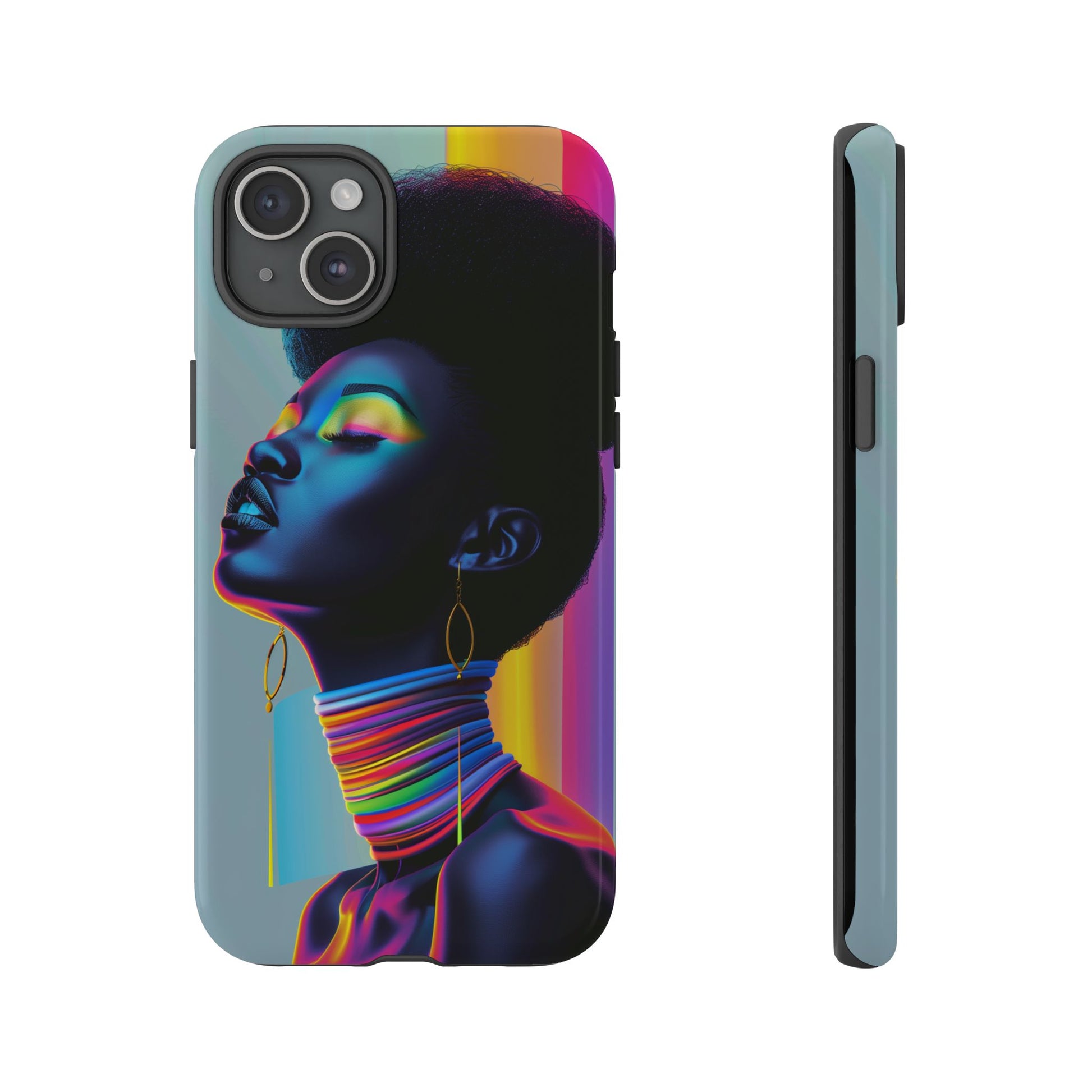 Neon Phone Case| Bold and Colorful Cover | iPhone | Samsung | Google | Tough Case - Owndigiart