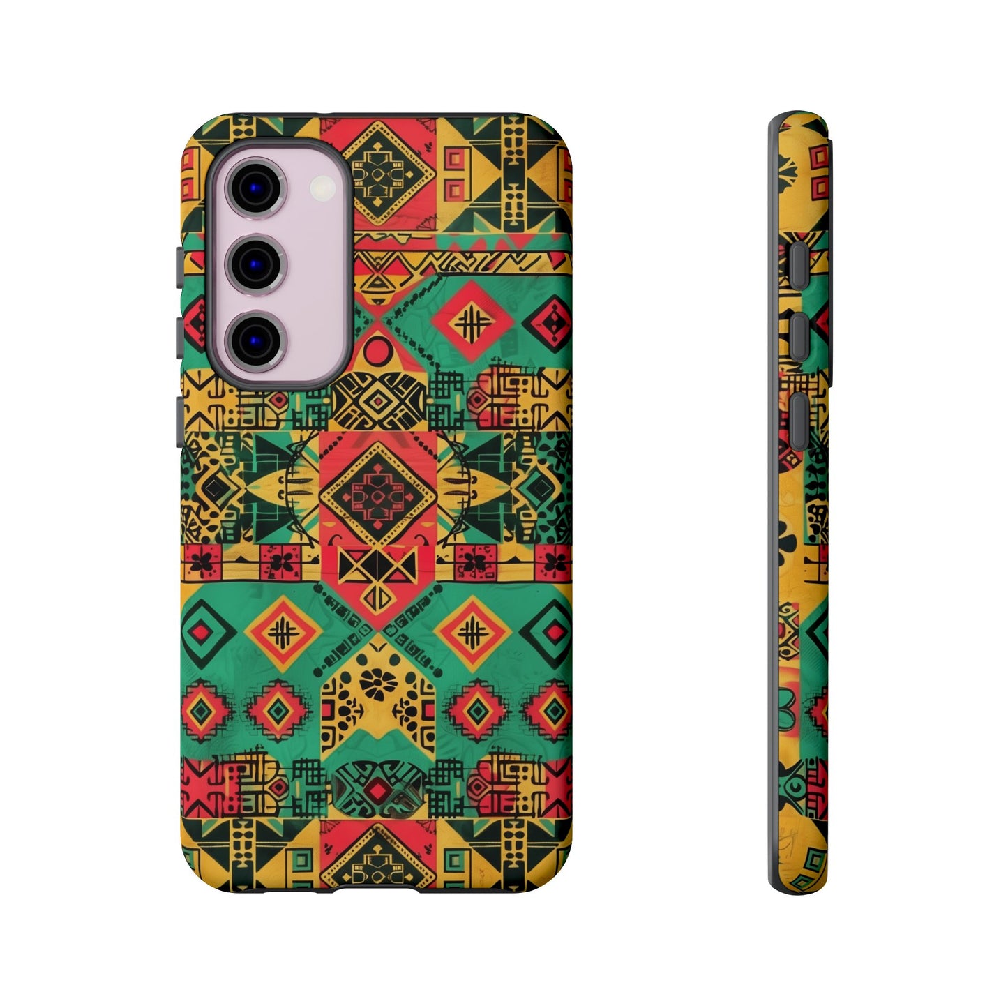 Red, Yellow and Green Afrocentric Phone Case | iPhone | Samsung | Google|  Tough Cases