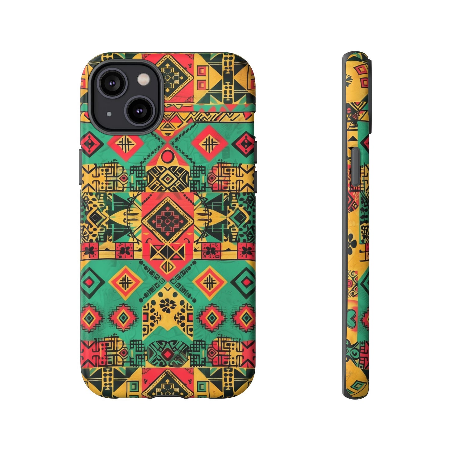 Red, Yellow and Green Afrocentric Phone Case | iPhone | Samsung | Google|  Tough Cases