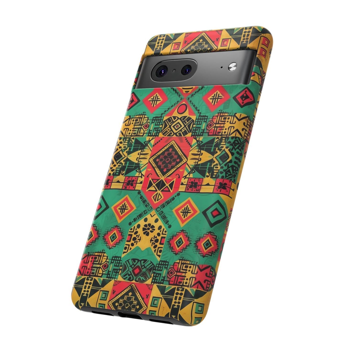 Red, Yellow and Green Afrocentric Phone Case | iPhone | Samsung | Google|  Tough Cases