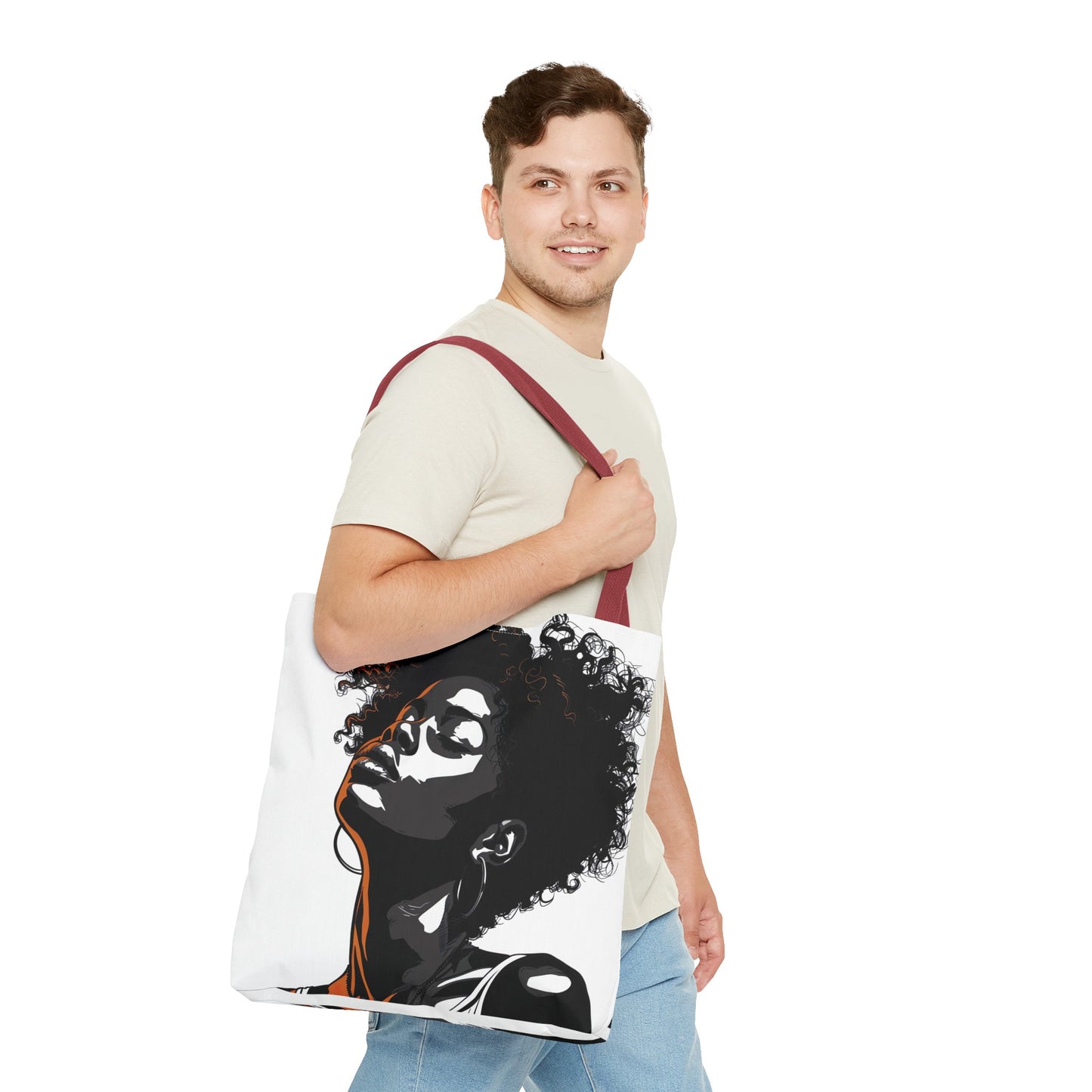 Stijlvolle Retro Tote met Pop Art design (AOP) - Modeaccessoires - Perfect voor werk, school en alledaagse chic - Cadeau voor haar