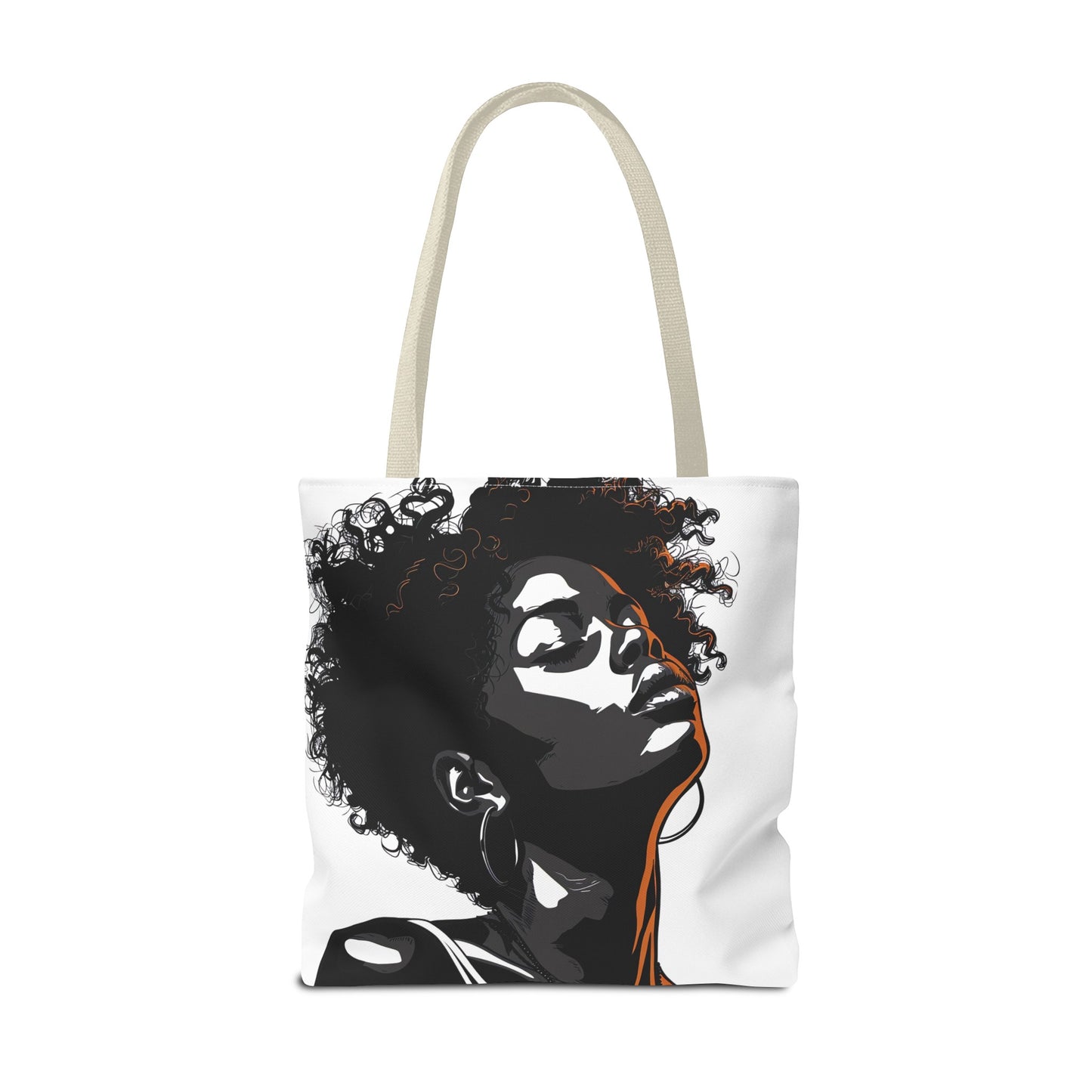 Stylish Retro Tote with Pop Art design (AOP) - Fashion Accessories - Perfect for Work, School, and Everyday Chic - Gift for Her