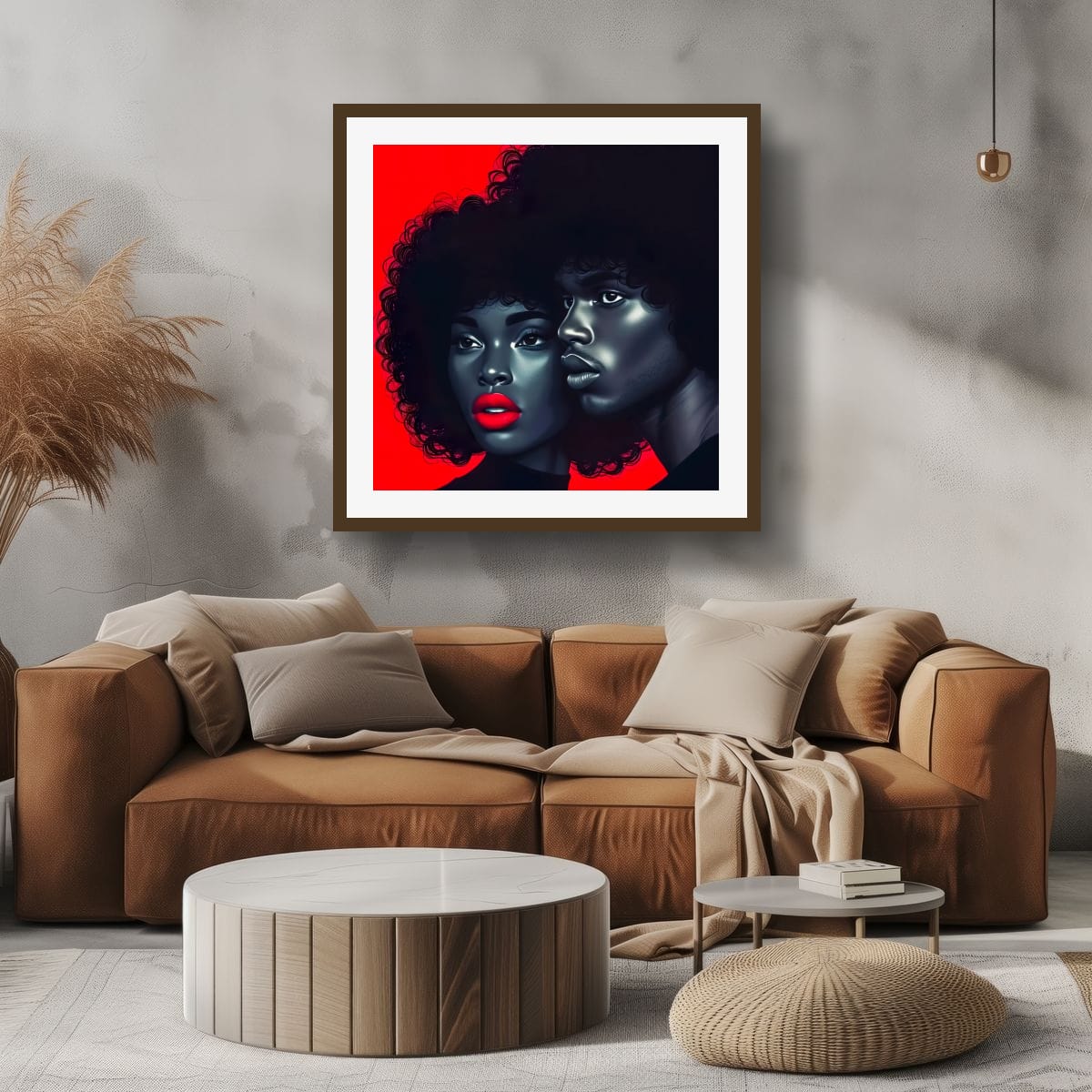 Embrace Timeless Love - Retro Afrofuturistic  Digital Download - Owndigiart