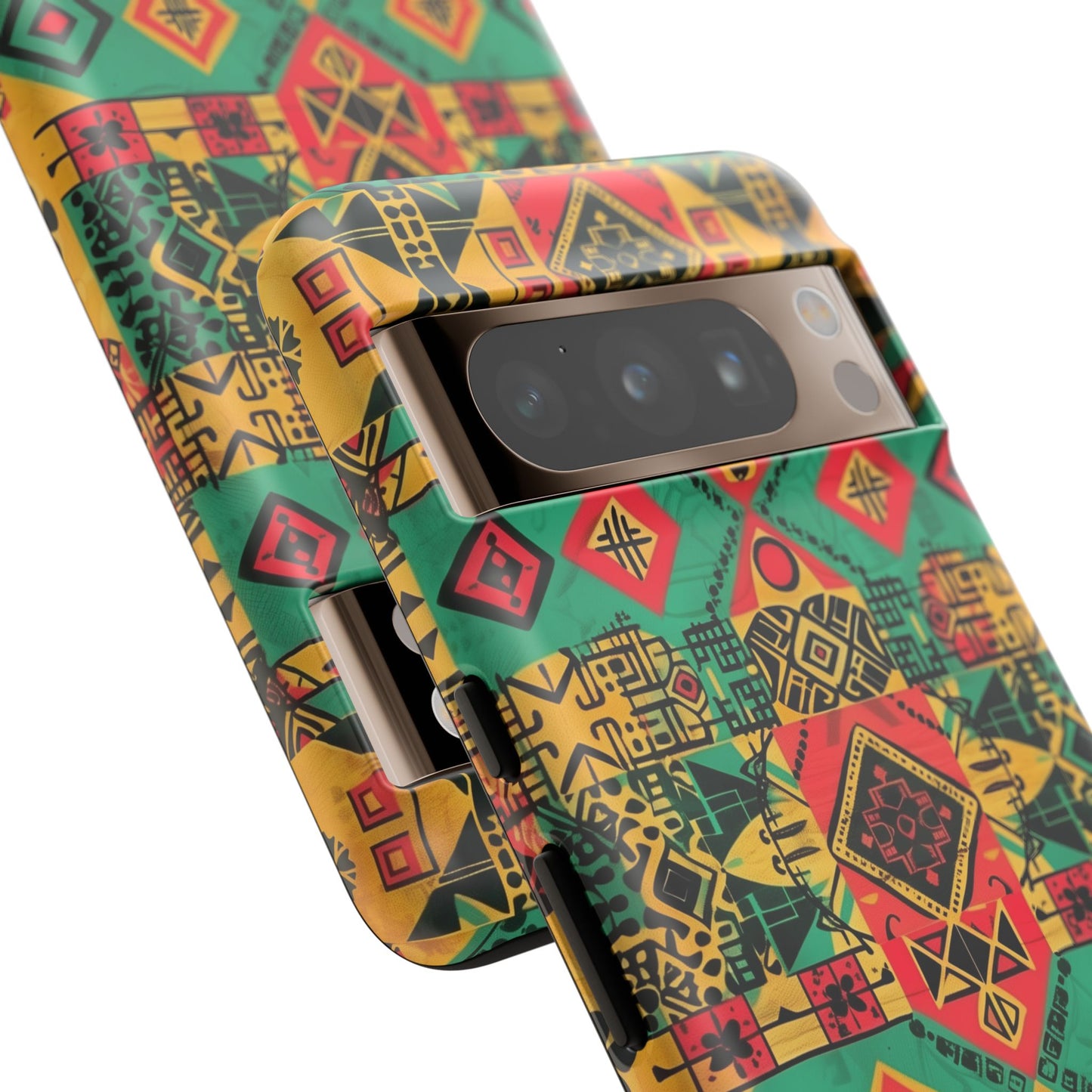 Red, Yellow and Green Afrocentric Phone Case | iPhone | Samsung | Google|  Tough Cases