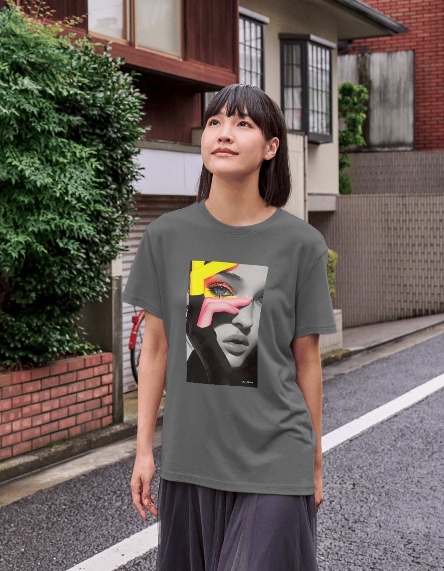 Vibrant Pop Art Design T-Shirt | Bold Artistic Statement