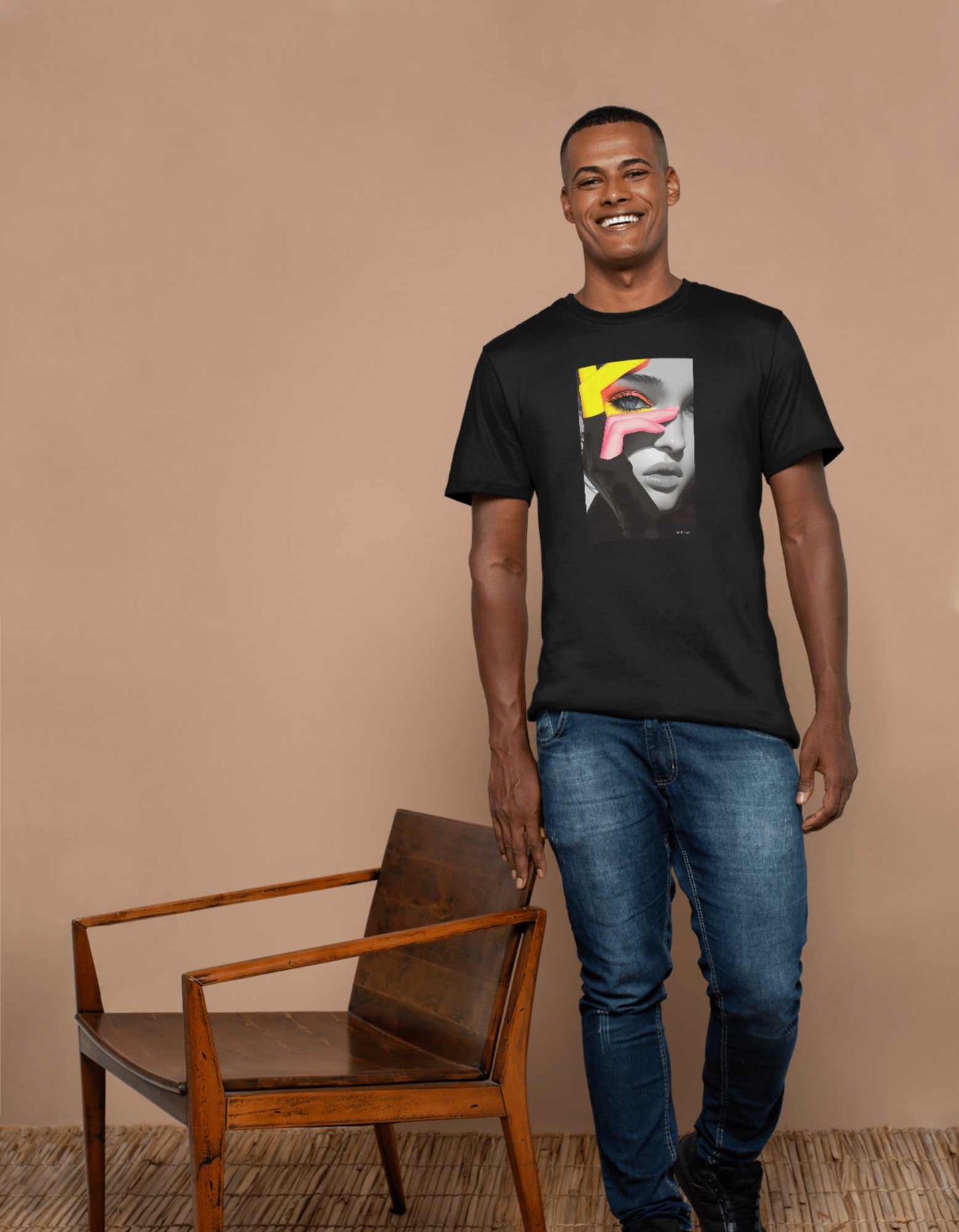 Vibrant Pop Art Design T-Shirt | Bold Artistic Statement