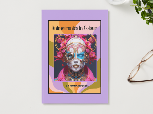 Animetronics AI Art Picture Book – 92 Pages of Futuristic & Culturally Inspired Art ✨Limited time only!