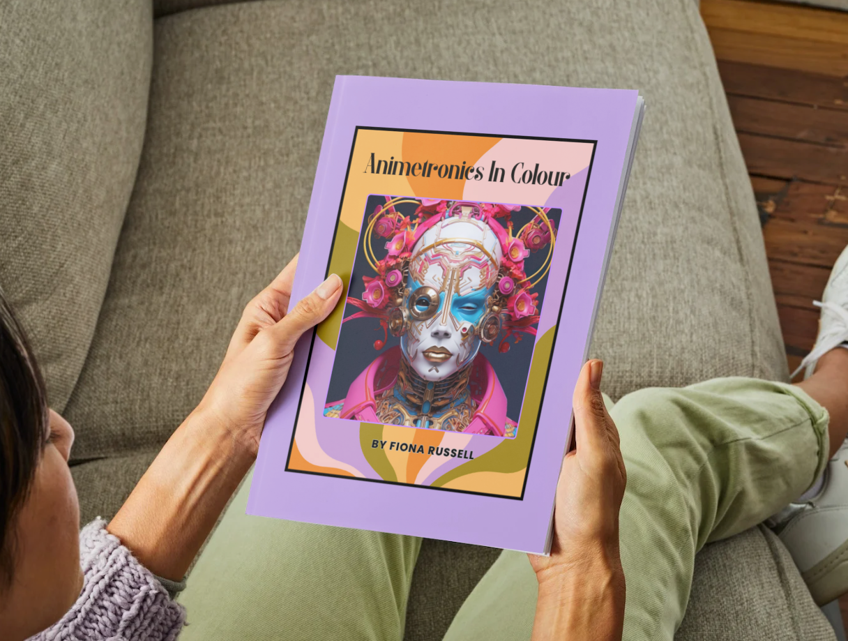 Animetronics AI Art Picture Book – 92 Pages of Futuristic & Culturally Inspired Art ✨Limited time only!