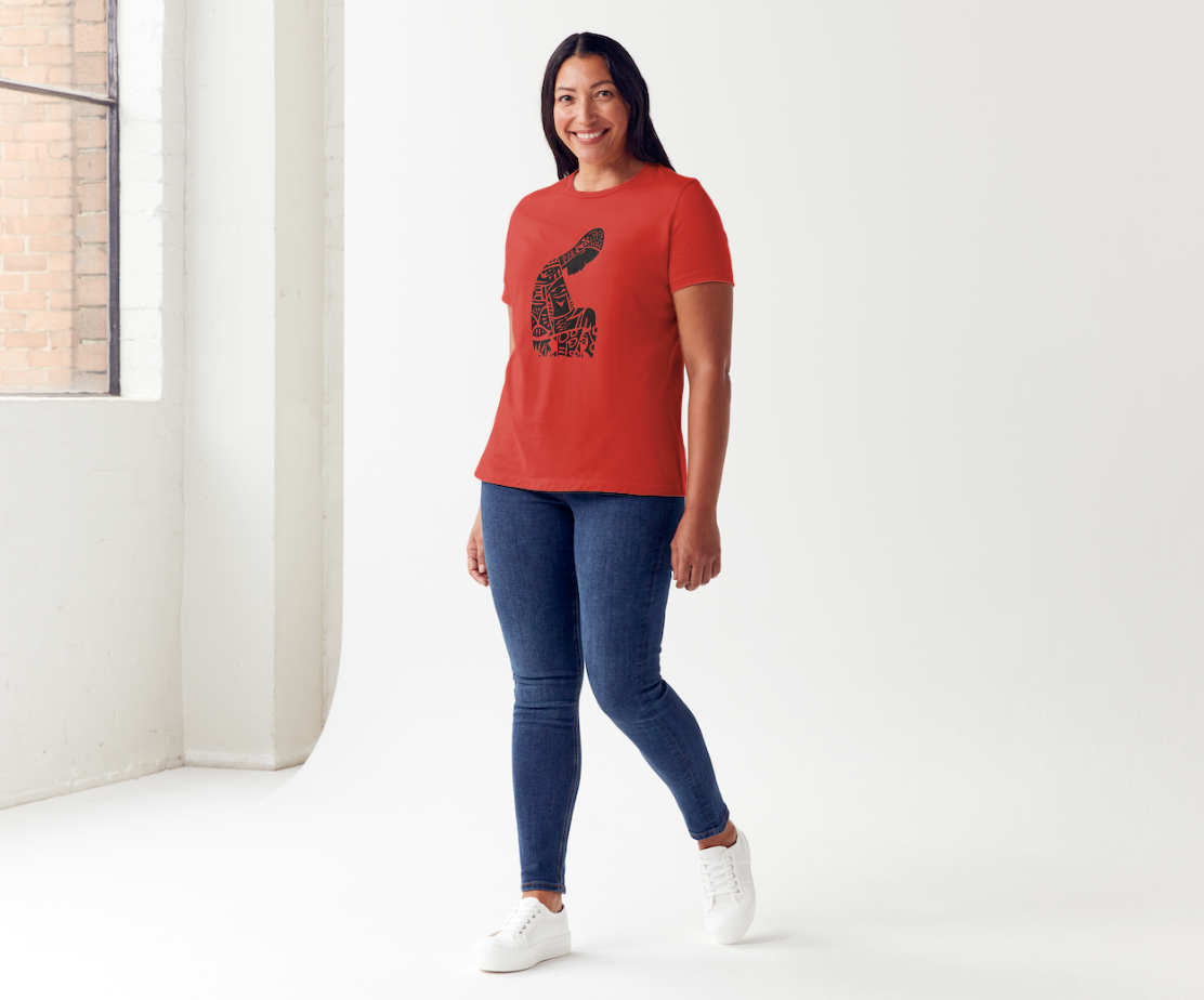 Embracing Solitude Afrocentric Heavyweight Unisex T-Shirt
